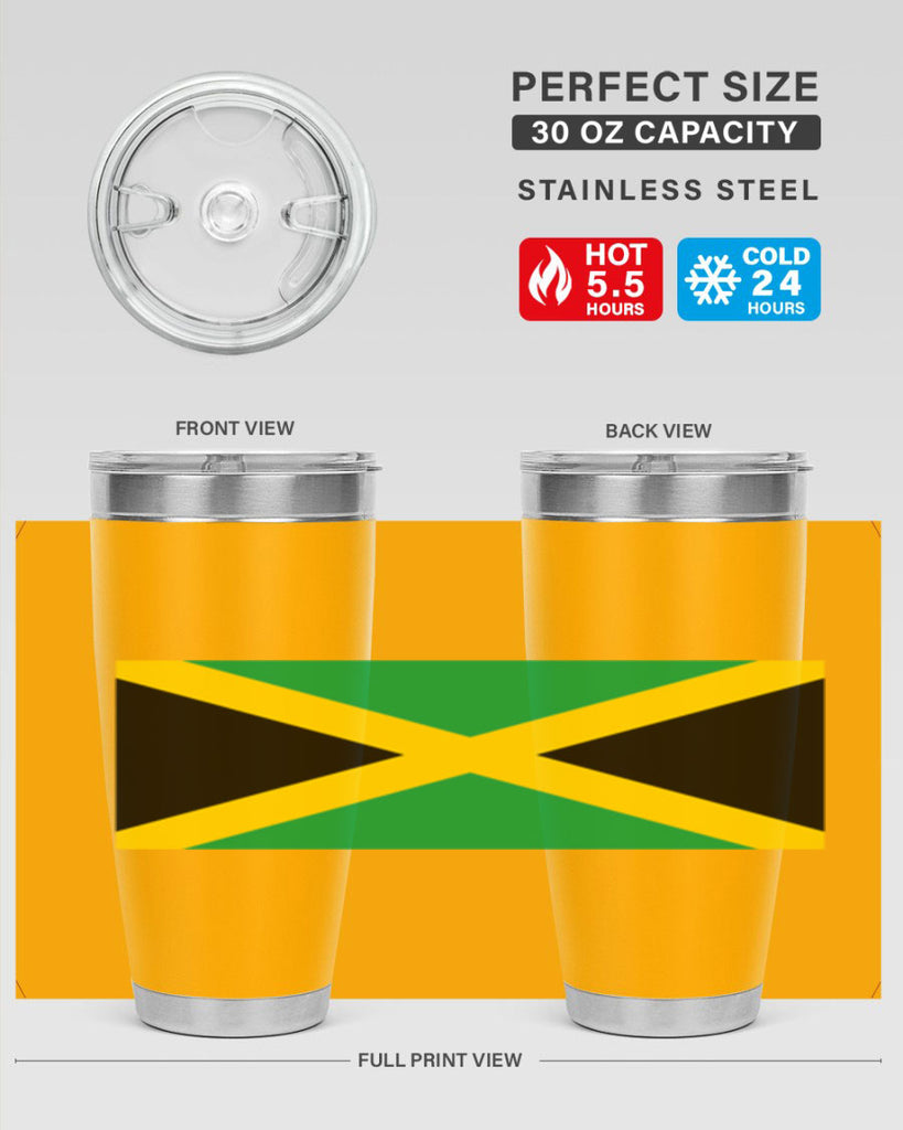Jamaica 114#- world flags- Tumbler