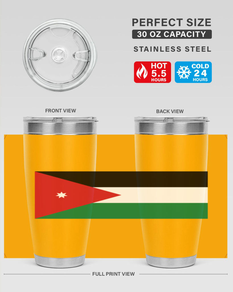 Jordan 112#- world flags- Tumbler