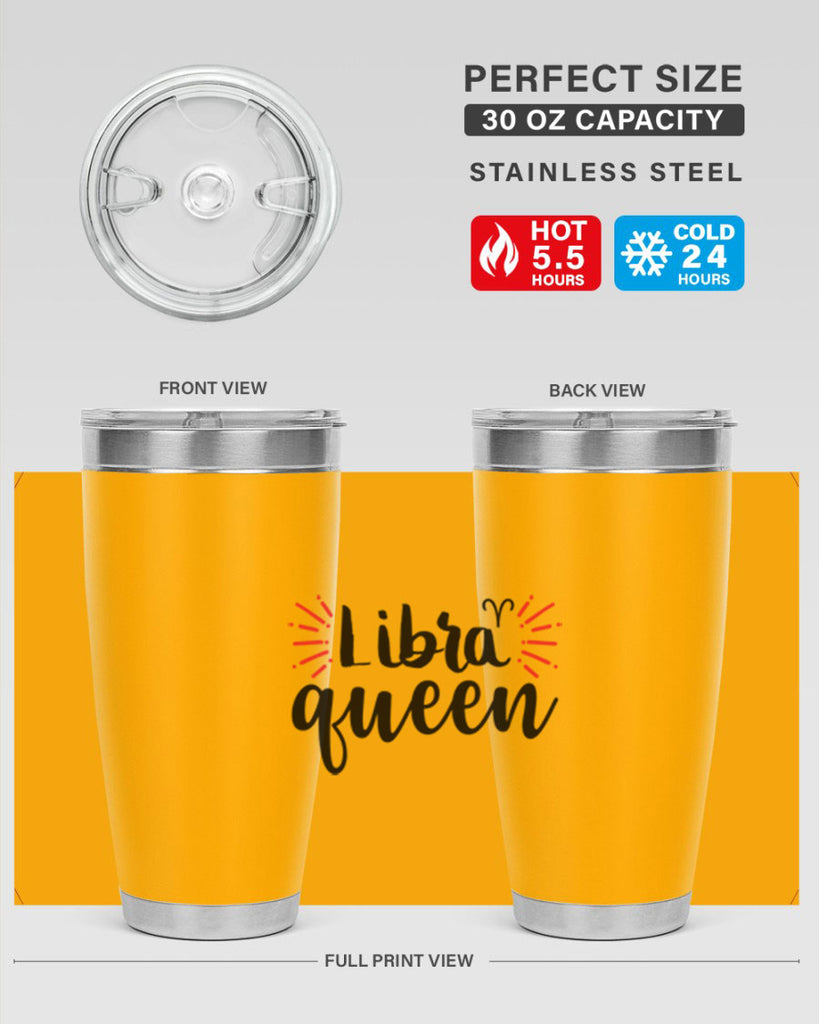 Libra queen 319#- zodiac- Tumbler