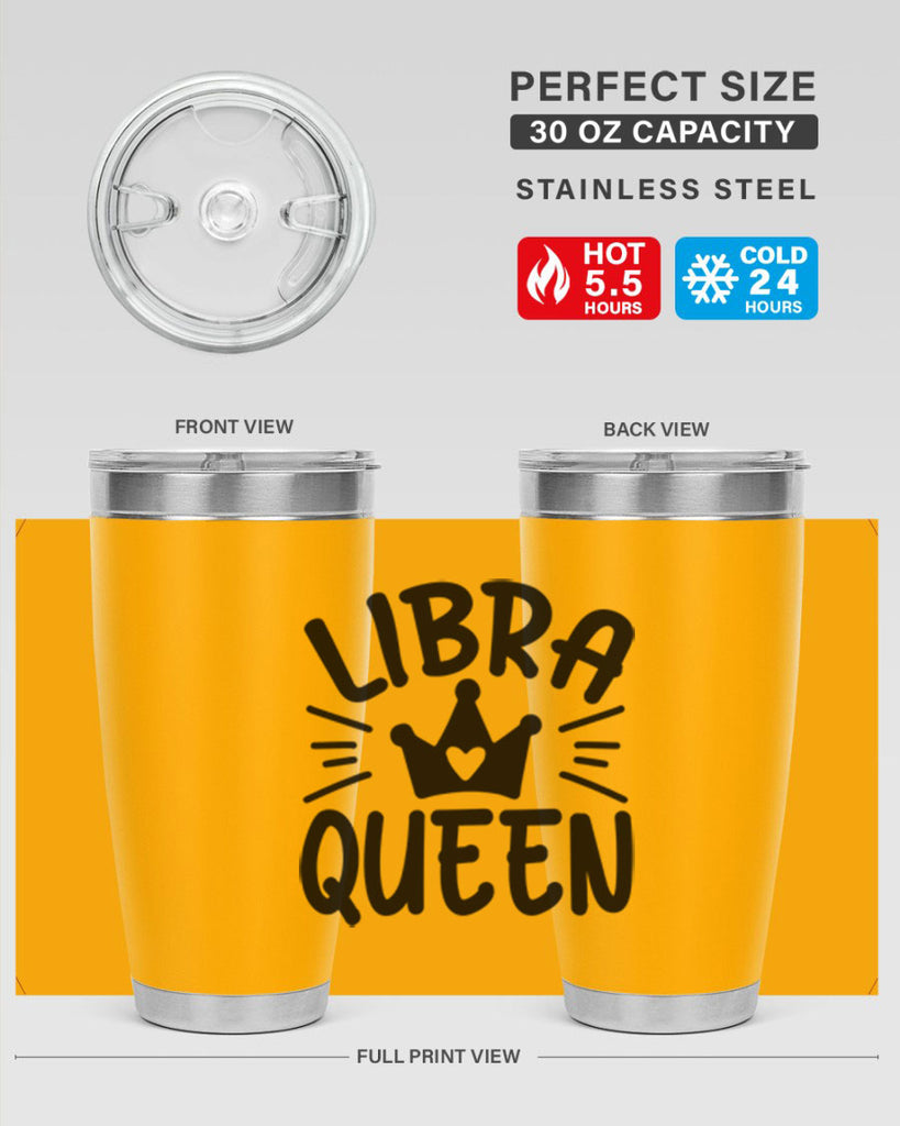 Libra queen 327#- zodiac- Tumbler