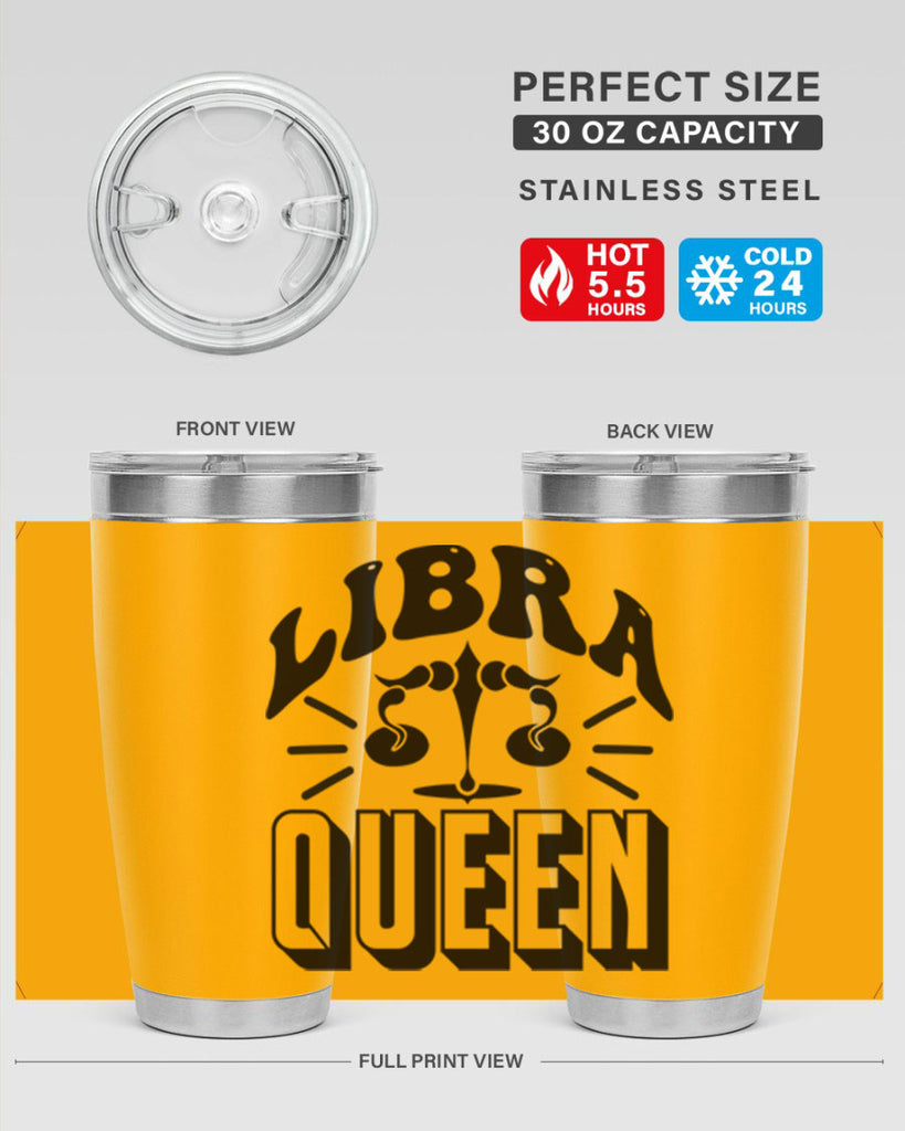 Libra queen 329#- zodiac- Tumbler