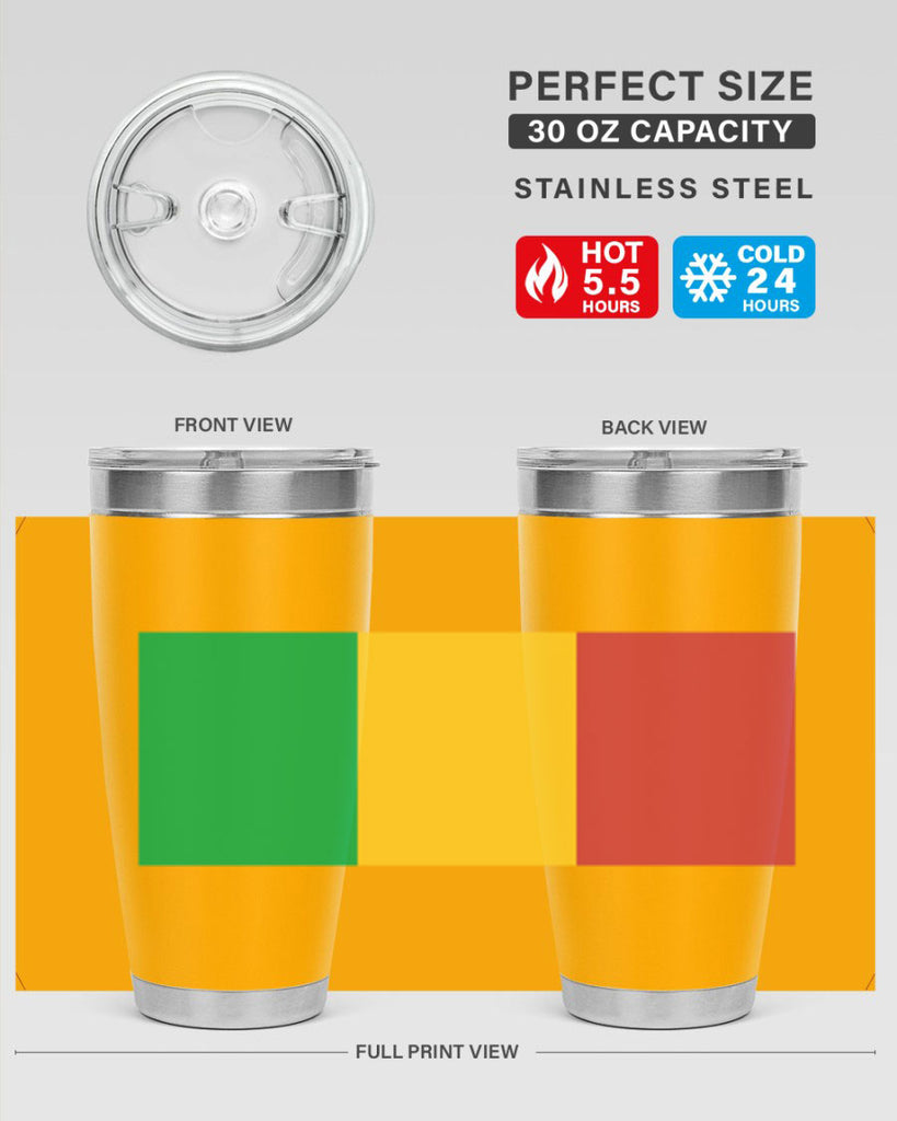 Mali 92#- world flags- Tumbler
