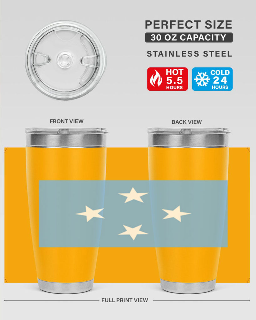 Micronesia 86#- world flags- Tumbler