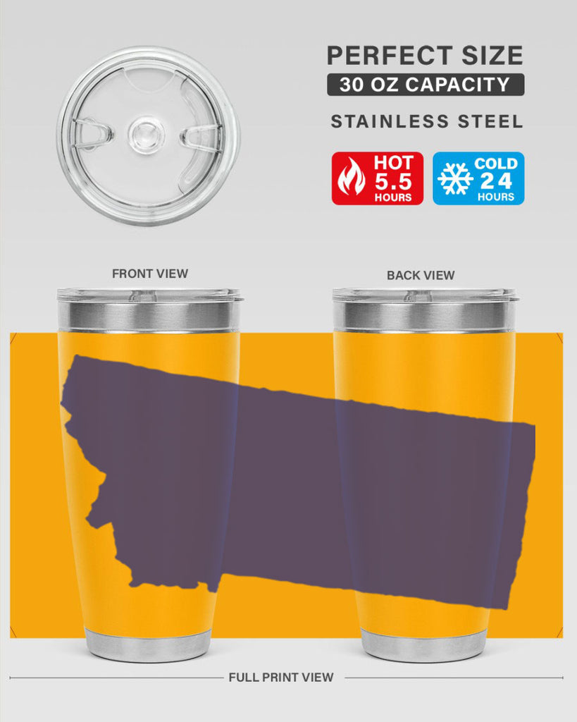 Montana 25#- stateflags- Tumbler