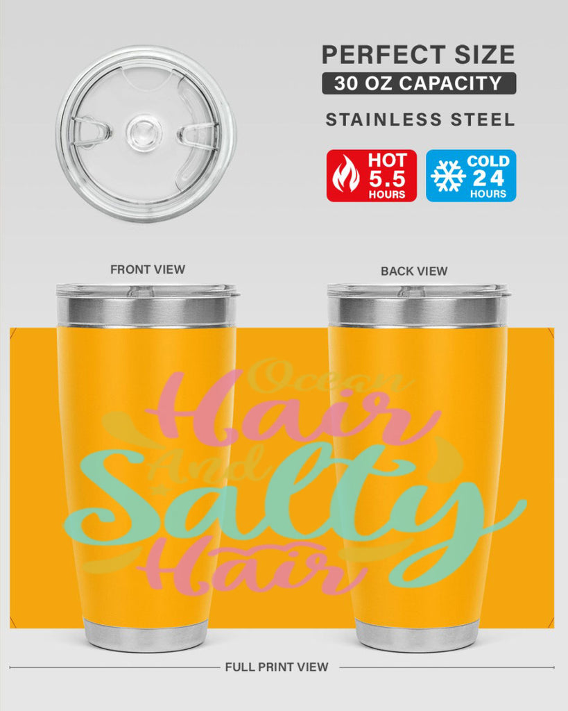 OCEAN HAIR SALTY HAIR Style 60#- summer- Tumbler