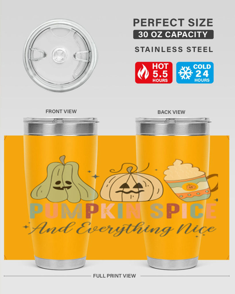 Pumpkin Spice And Everything Nice 540#- fall- Tumbler