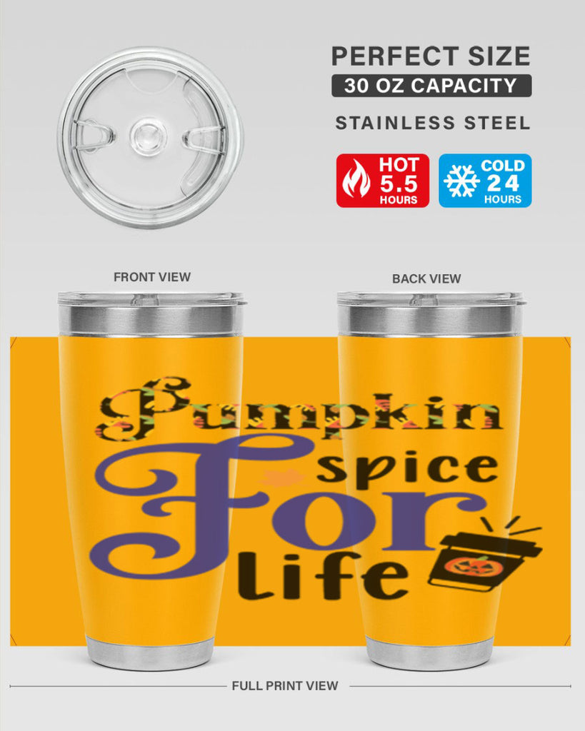 Pumpkinspiceforlife 566#- fall- Tumbler