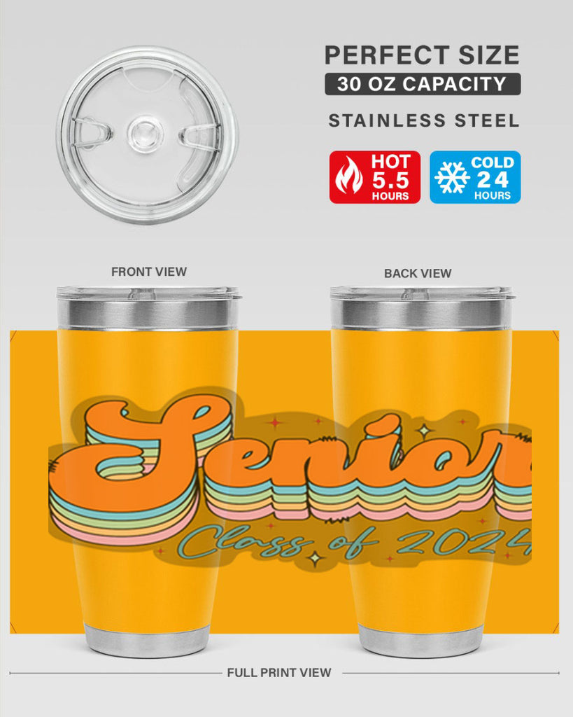 Senior class of 2024 18#- 12th grade- Tumbler
