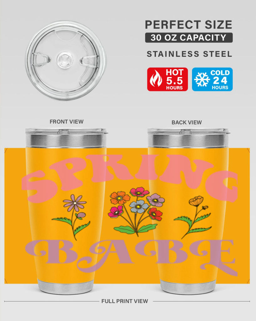 Spring Babe  480#- spring- Tumbler
