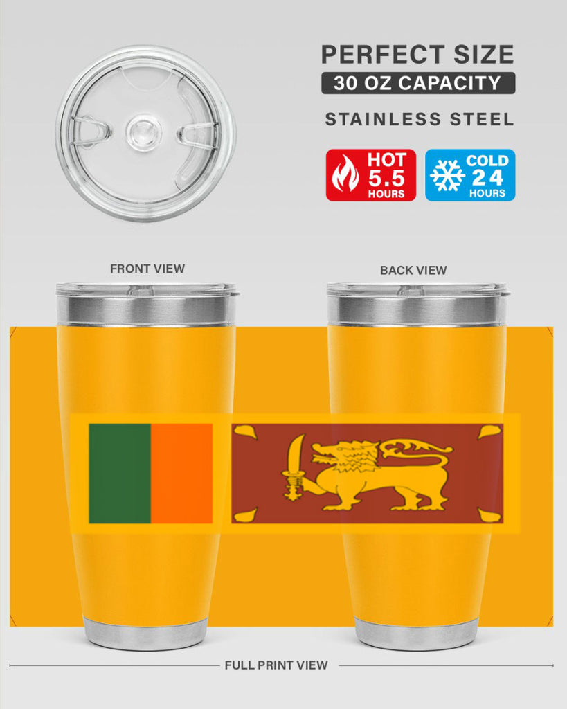 Sri Lanka 32#- world flags- Tumbler