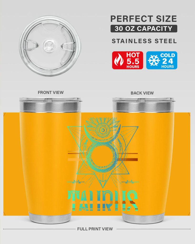 Taurus 506#- zodiac- Tumbler