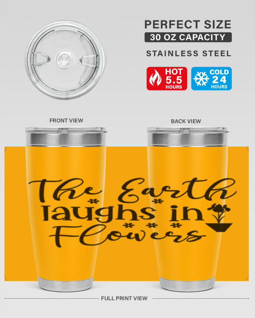 The Earth Laughs In Flowers 539#- spring- Tumbler