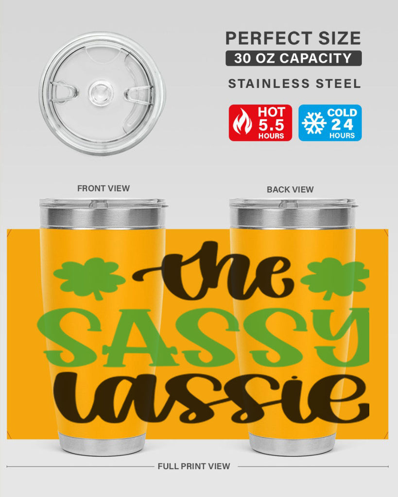 The Sassy Iassie Style 26#- St Patricks Day- Tumbler