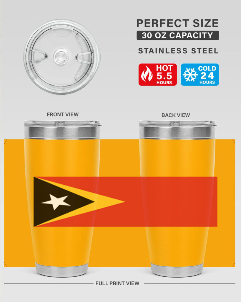 TimorLeste 22#- world flags- Tumbler