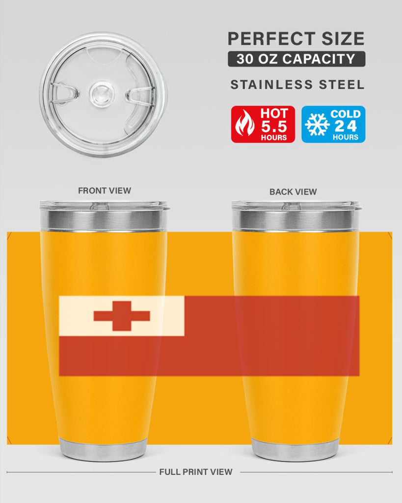 Tonga 20#- world flags- Tumbler