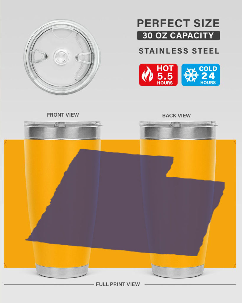 Utah 7#- stateflags- Tumbler