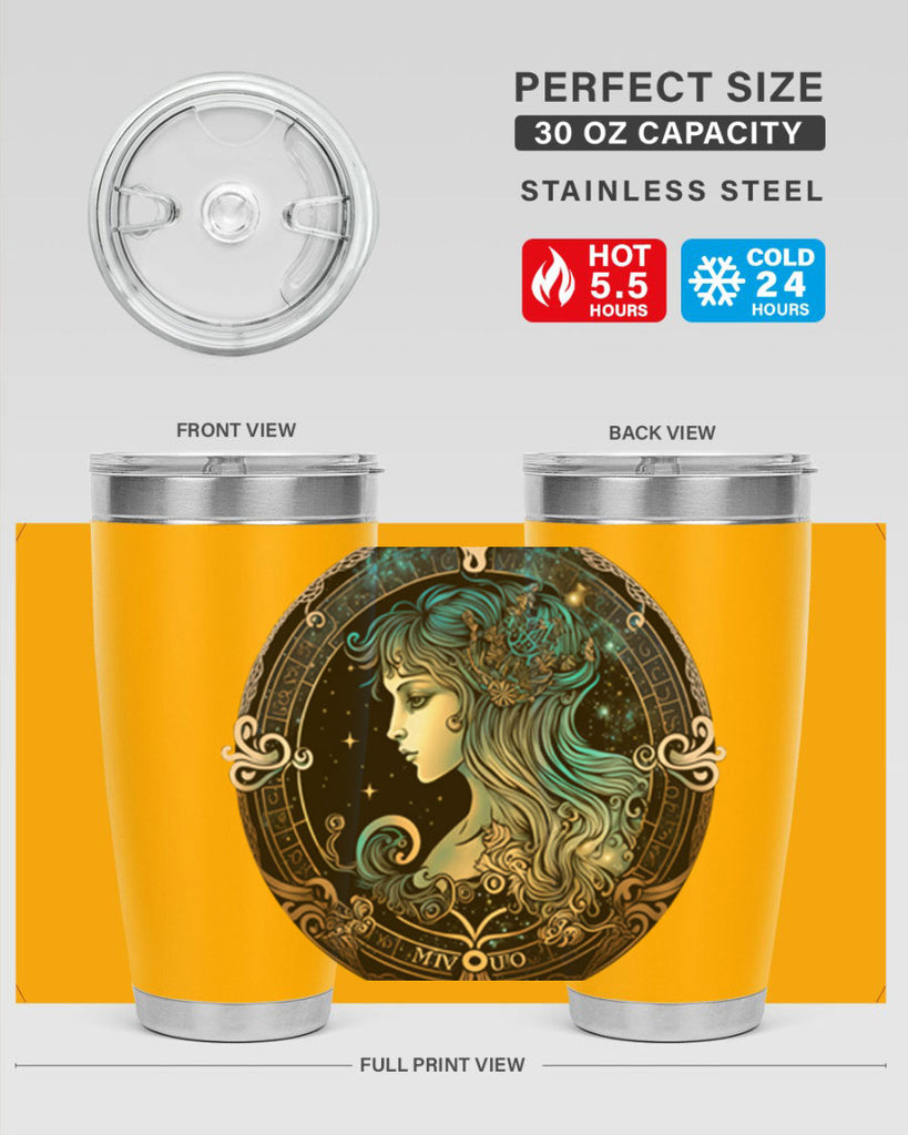 Virgo 526#- zodiac- Tumbler