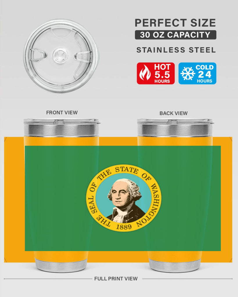 Washington 4#- stateflags- Tumbler