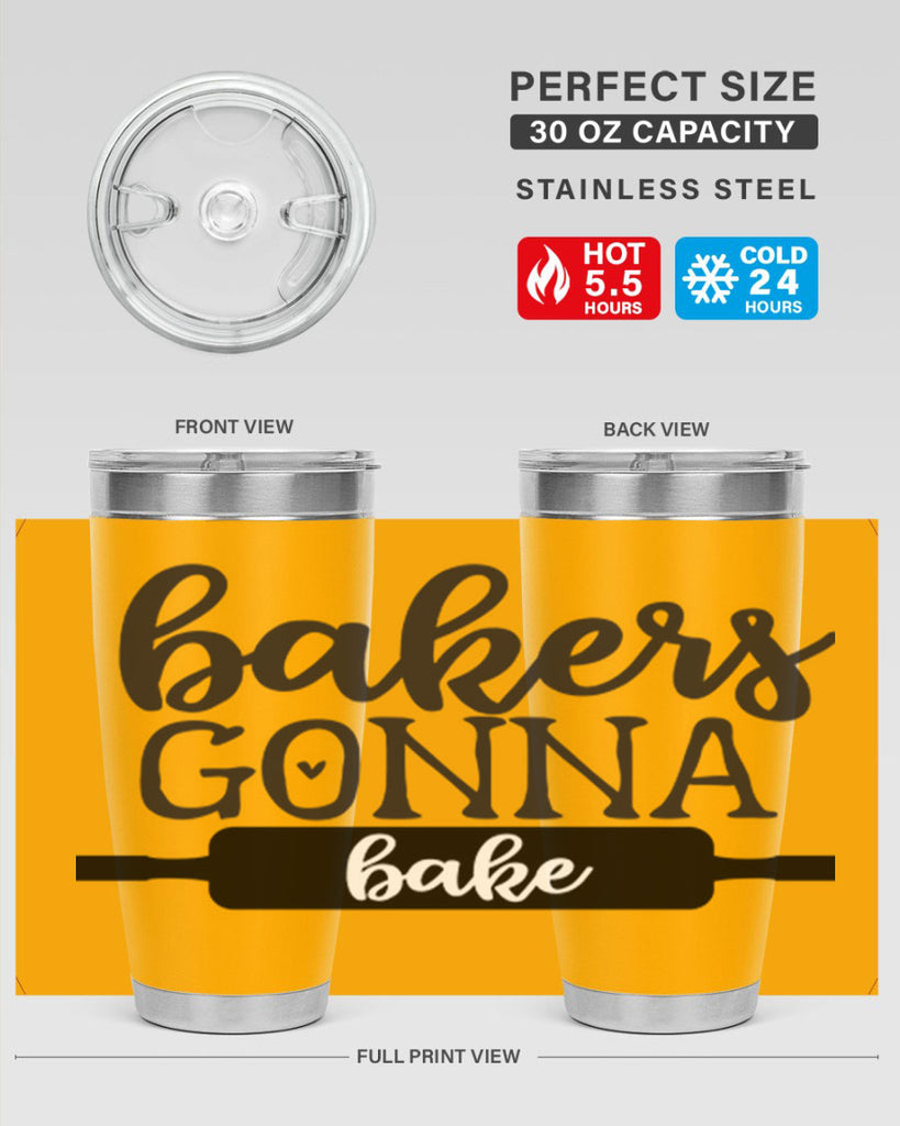 bakers gonna bake 4#- kitchen- Tumbler