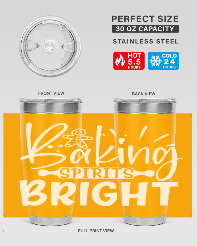 baking spirits bright 53#- kitchen- Tumbler