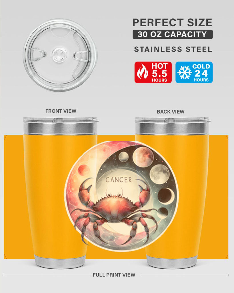 cancer 166#- zodiac- Tumbler