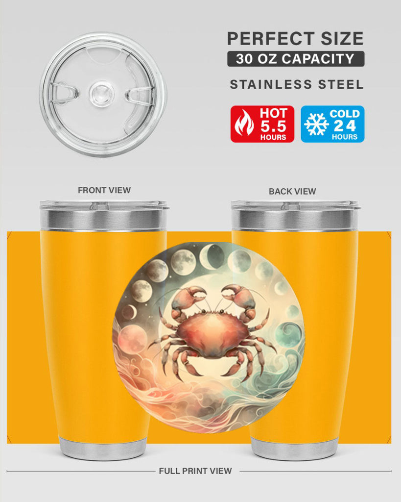cancer 167#- zodiac- Tumbler