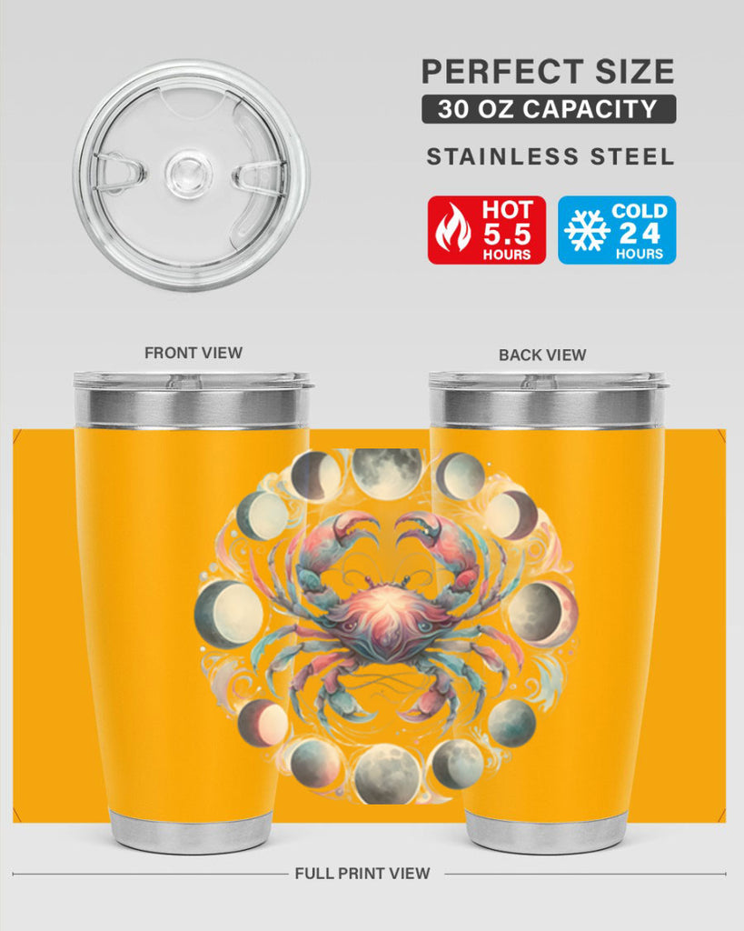 cancer 169#- zodiac- Tumbler