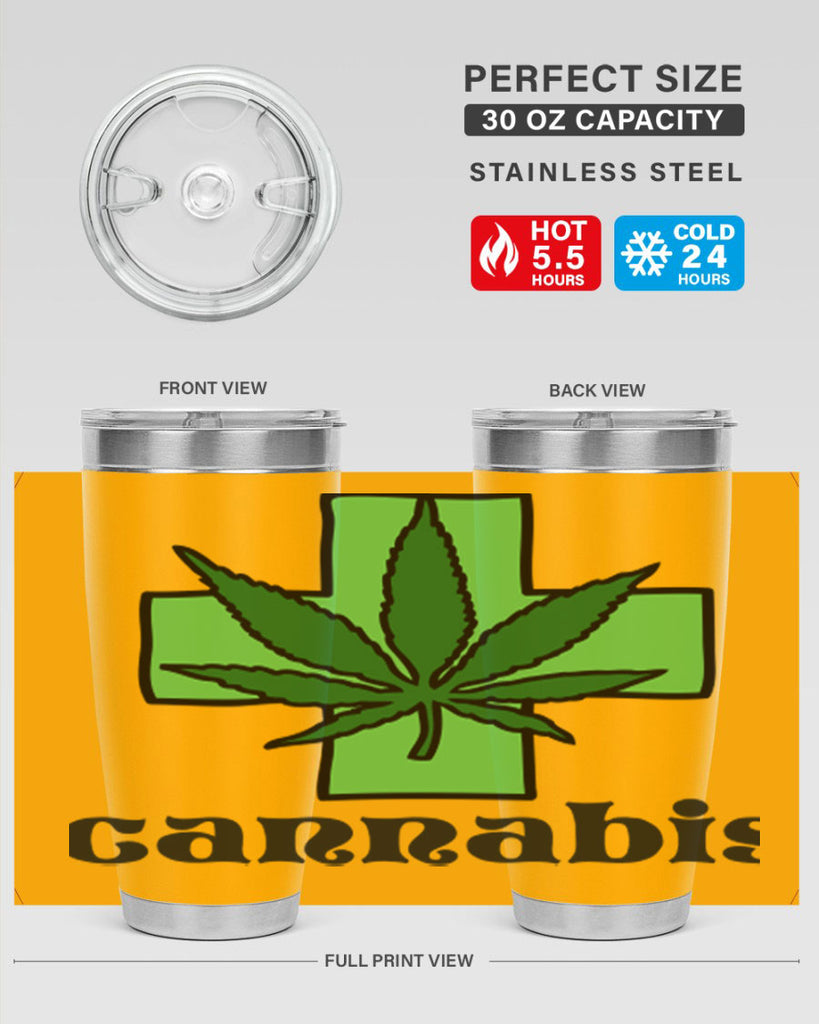 cannabis 55#- marijuana- Tumbler