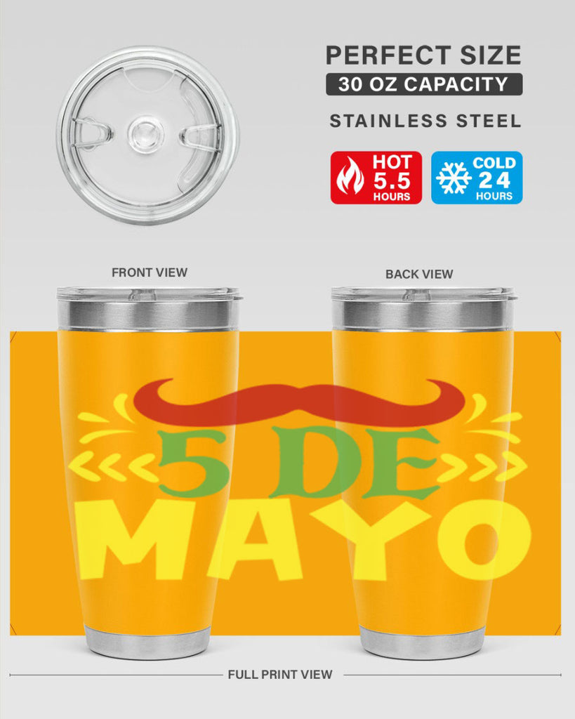 de mayo 5#- cinco de mayo- Tumbler