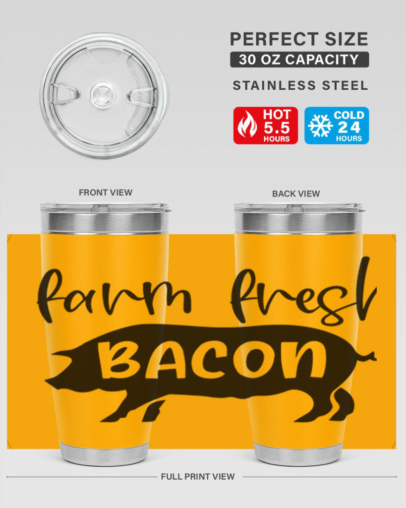 farm fresh bacon 107#- kitchen- Tumbler