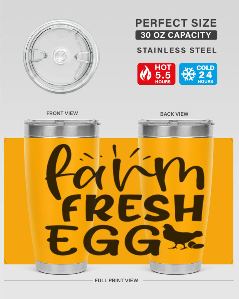 farm fresh egg 105#- kitchen- Tumbler