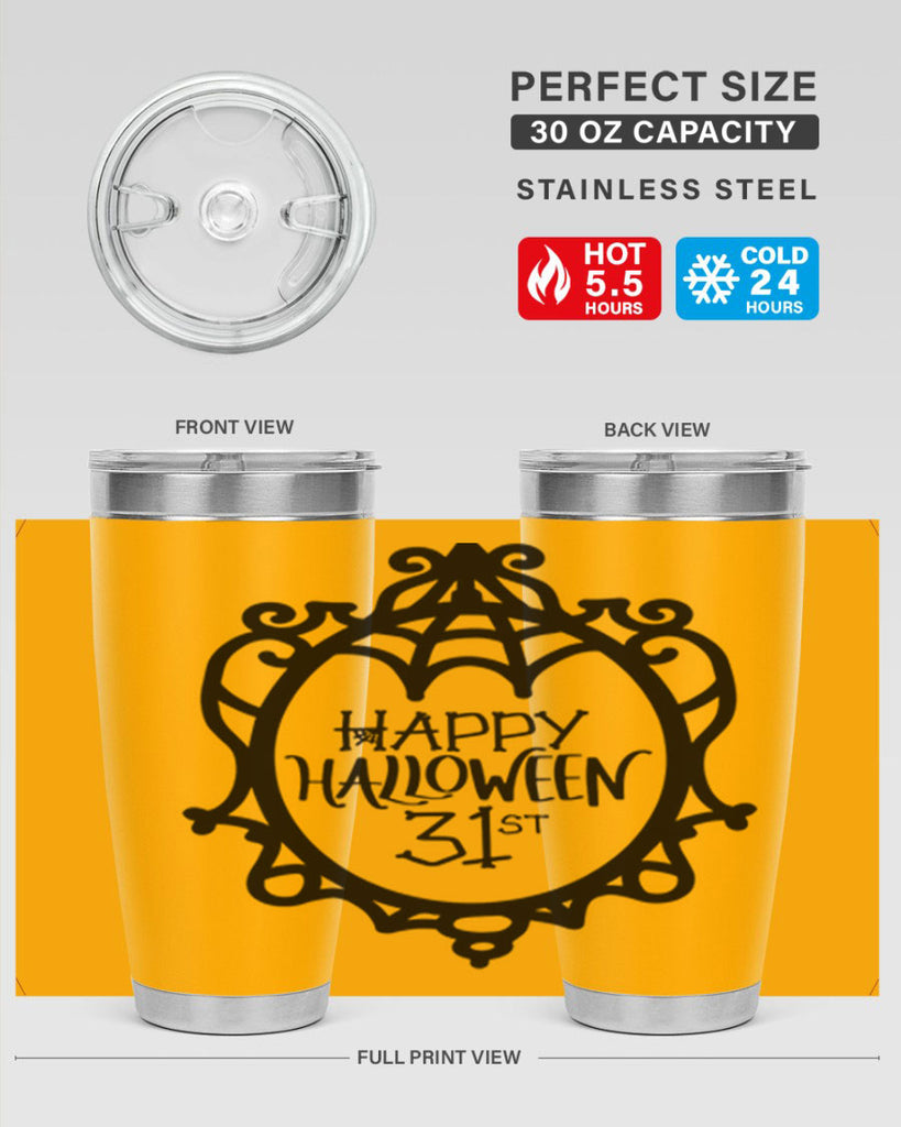 happy halloween st 64#- halloween- Tumbler