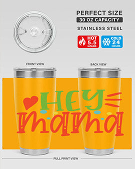 hey mama Style 16#- autism- Tumbler