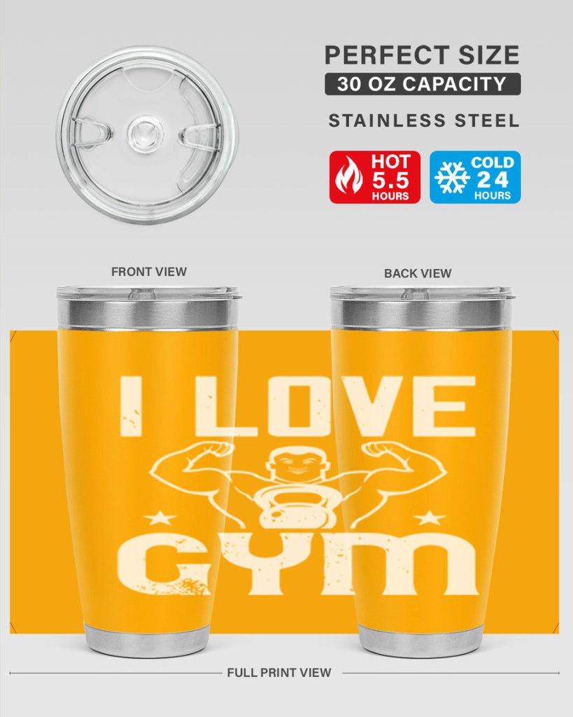 i love gym 88#- gym- Tumbler