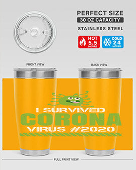 i survived coronavirus Style 33#- corona virus- Tumbler