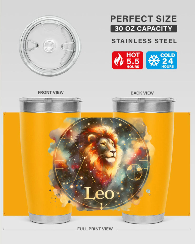 leo 312#- zodiac- Tumbler