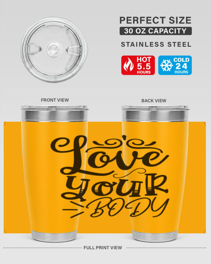 love your body 30#- gym- Tumbler
