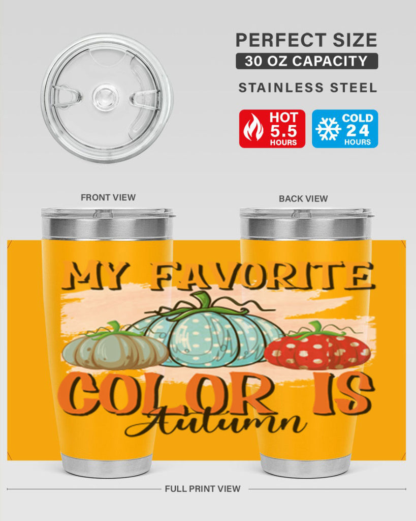 my favorite color is autumn 436#- fall- Tumbler