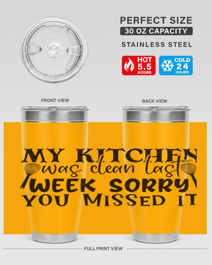 my kitchen was clean last week sorry you missed it 84#- kitchen- Tumbler
