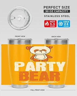 party bear 25#- Bears- Tumbler