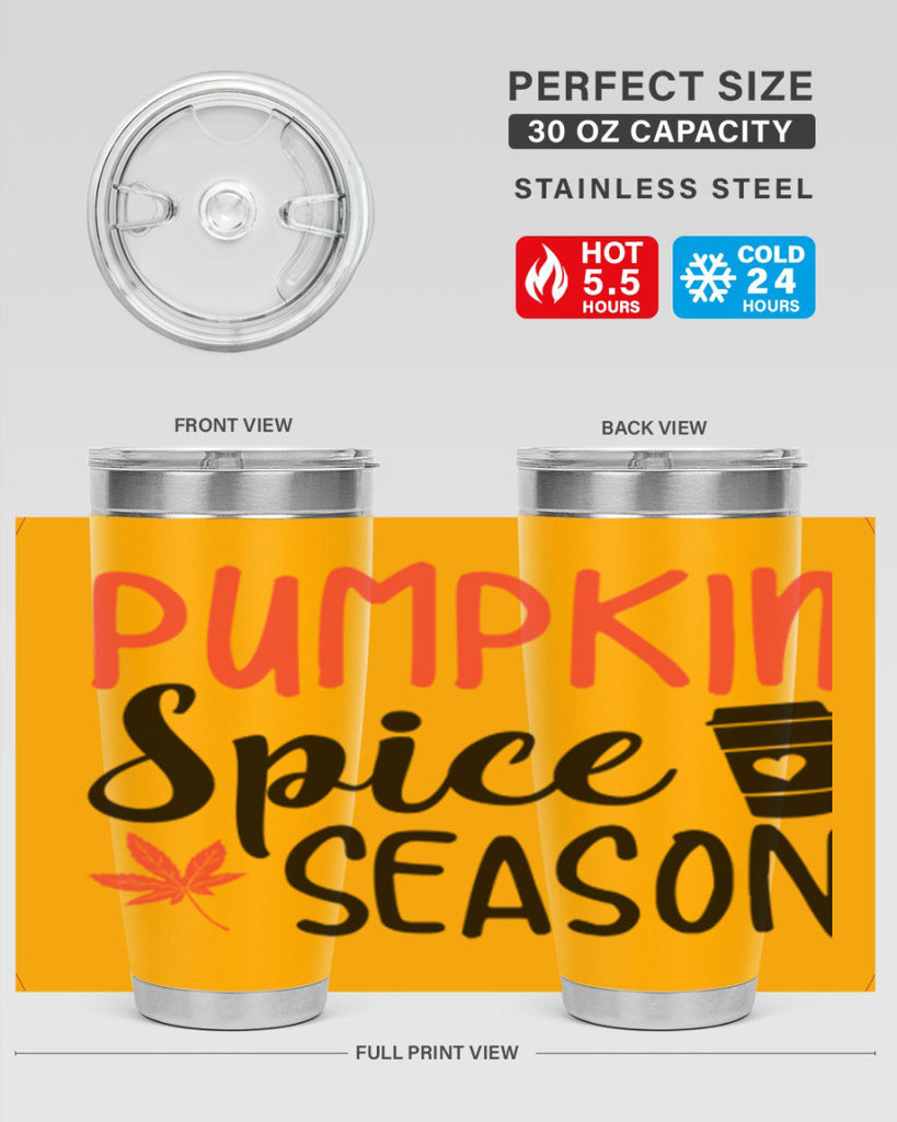 pumpkin spice Season 559#- fall- Tumbler