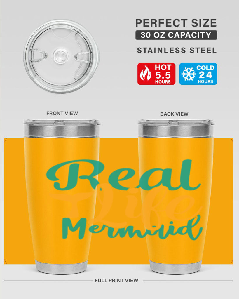 real life mermaid Style 80#- summer- Tumbler
