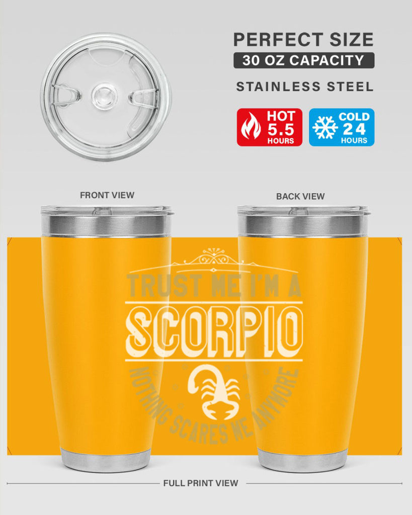 scorpio 458#- zodiac- Tumbler