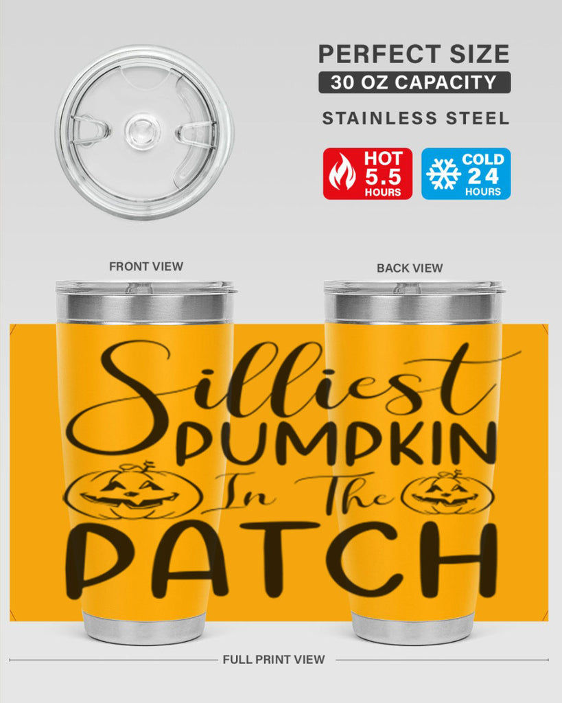 silliest pumpkin in the patch 573#- fall- Tumbler