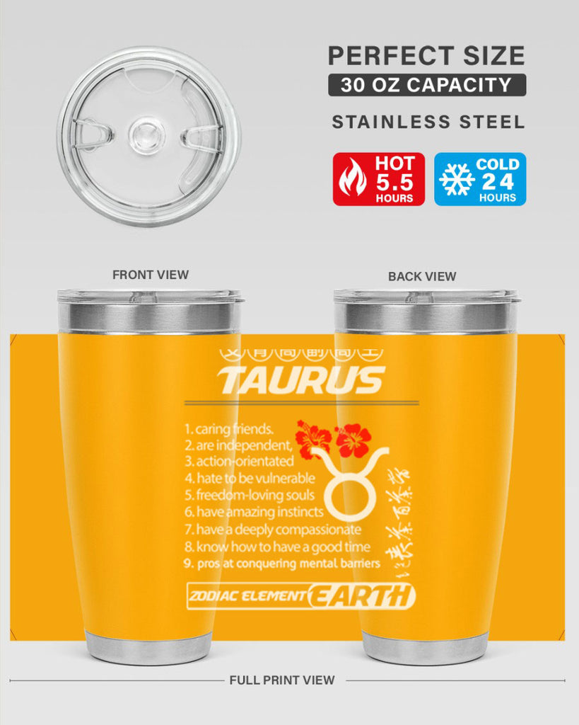 taurus 518#- zodiac- Tumbler