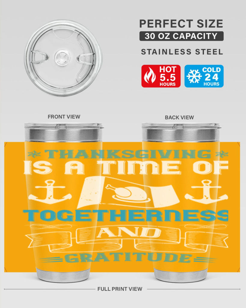 thanksgiving is a time of togetherness and gratitude 12#- thanksgiving- Tumbler