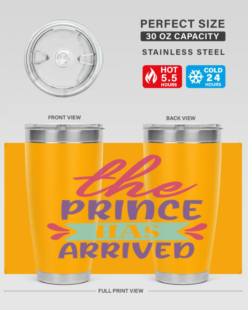 the prince has arrived Style 193#- baby- tumbler