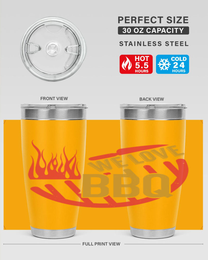 we love bbq 7#- bbq- Tumbler