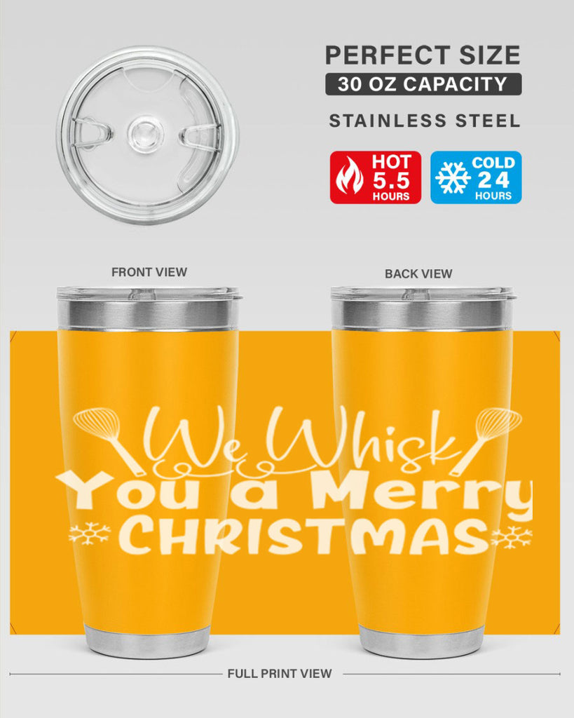 we whisk you a merry christmas 21#- kitchen- Tumbler