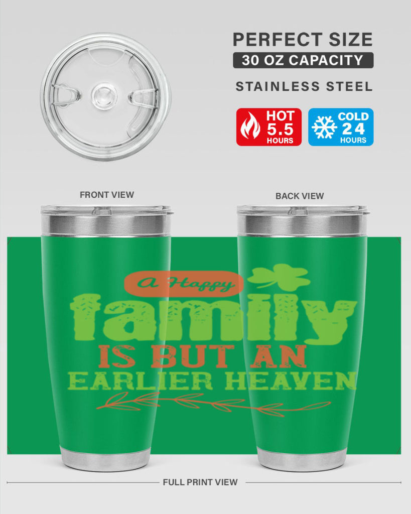 A happy family is but an earlier heaven Style 54#- baby- Tumbler